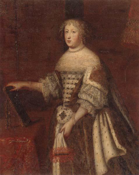 unknow artist Portrait of marie-therese of austrla,queen of france